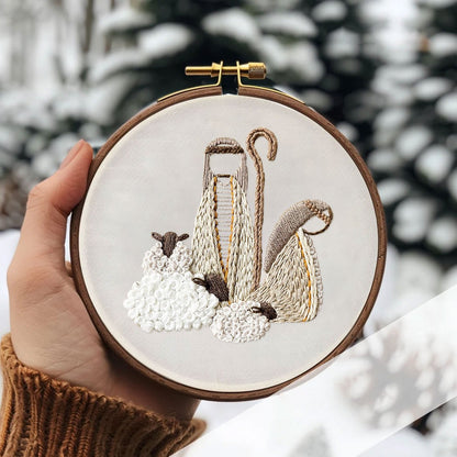 🔥Hot Sale 49% OFF-Nativity Scene Embroidery Kit